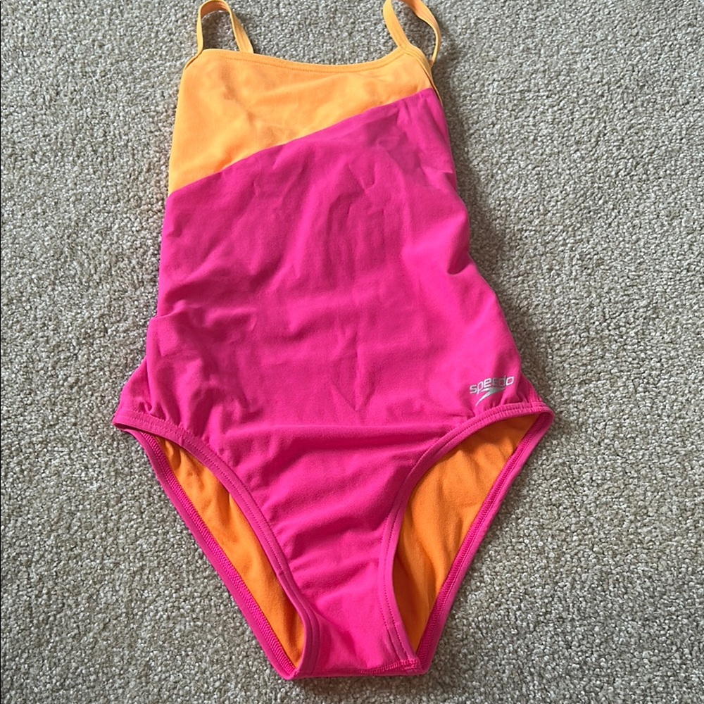 Speedo Swimsuit 28 - Pink and Orange